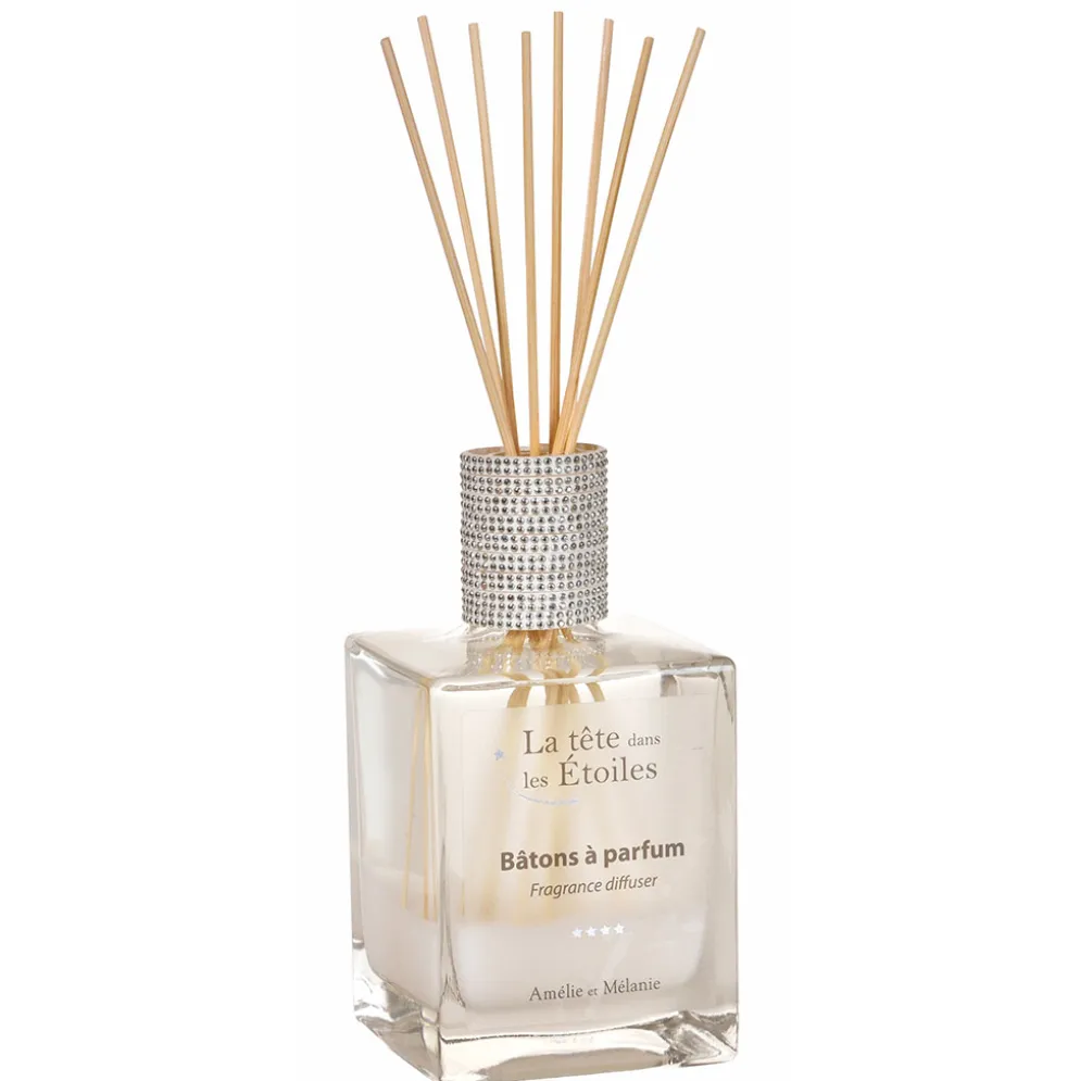 Baton à parfum poivre rose, rose, musc noir 400ml - La tête dans les étoiles