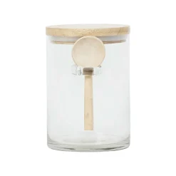 Bocal avec cuillere et couvercle de chez gaston naturel 80cl