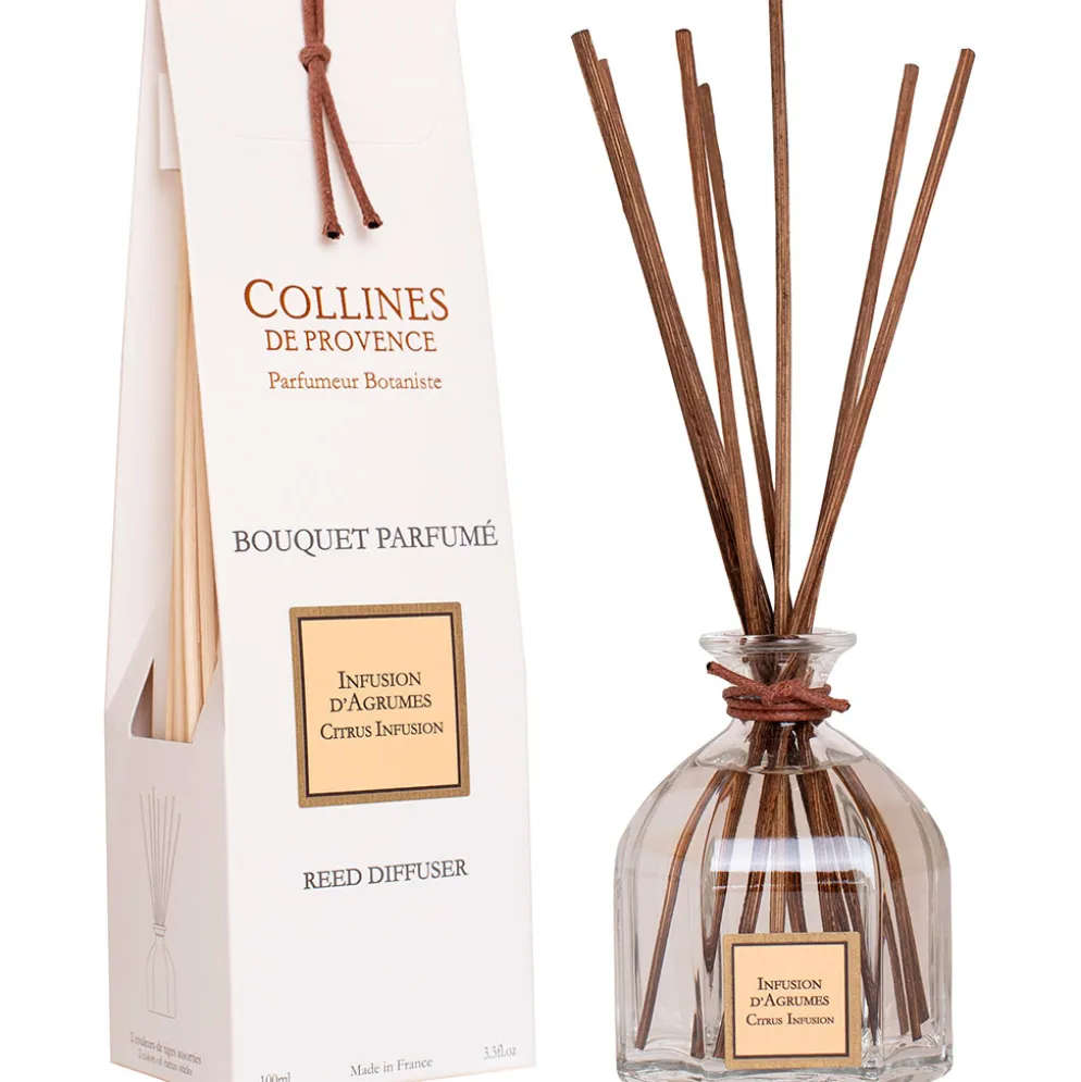 Bouquet parfume infusion d'agrumes 100ml