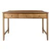 Bureau 3 tiroirs naturel en sapin - Firmin
