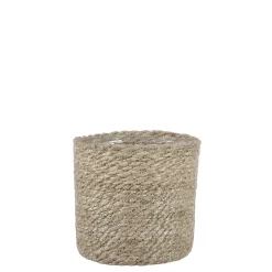 Cache-pot atlantic creme d14xh14cm