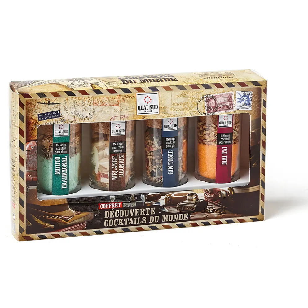 Coffret cocktails du monde