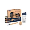Coffret shaker tampon huileur et spatule crêpe - Myrtille