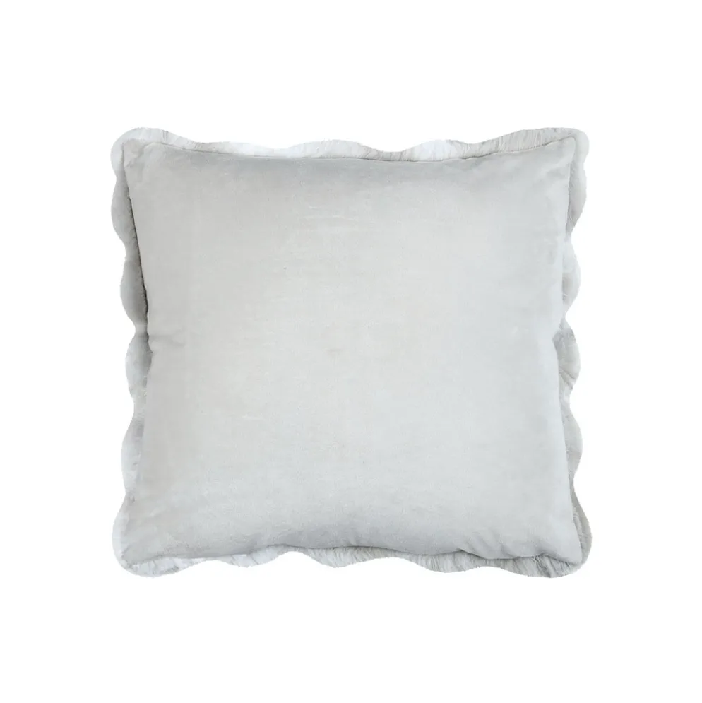 Coussin carré en tissu perle 45x45cm - Nebraska