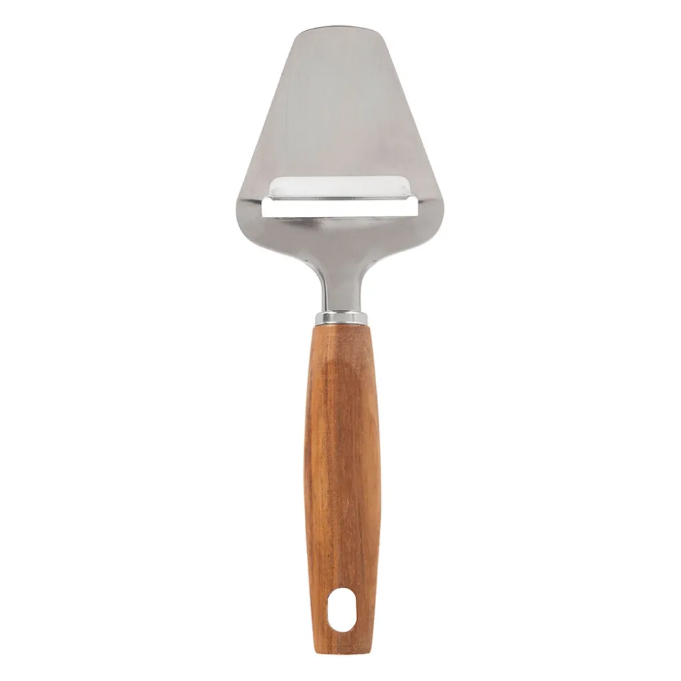 Couteau à fromage en inox et bois naturel - Ablis