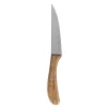 Couteau steak en inox et bois naturel - Ablis
