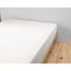 Drap housse chantilly en gaze de coton 160x200cm - Gaia