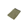 Gant de toilette en coton kaki 15x21cm - Issey