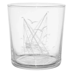 Gobelet voilier en verre blanc 36cl - Bodega