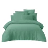 Housse de couette en coton céladon 260x240cm - Taloa