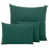 Housse de coussin en lin et coton pigeon 45x45cm - Figari