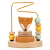Jouet labyrinthe de perles en bois - mr. renard