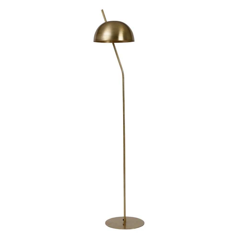 Lampadaire en fer doré h163cm E27 - Ardecor