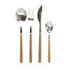 Menagere effet bois 16 pieces