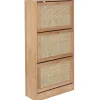 Meuble à chaussures 3 portes H113cm - Baia