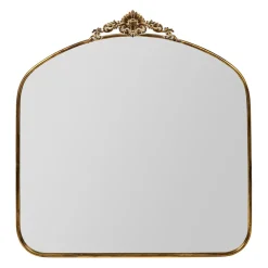 Miroir en fer doré - Charme