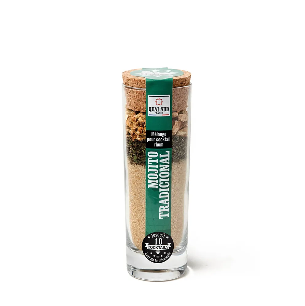 Mélange mojito traditionnel verre à cocktail 95g