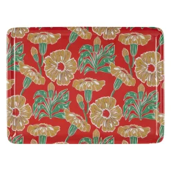 Plateau en fer multicolore 40x30cm - Flaural