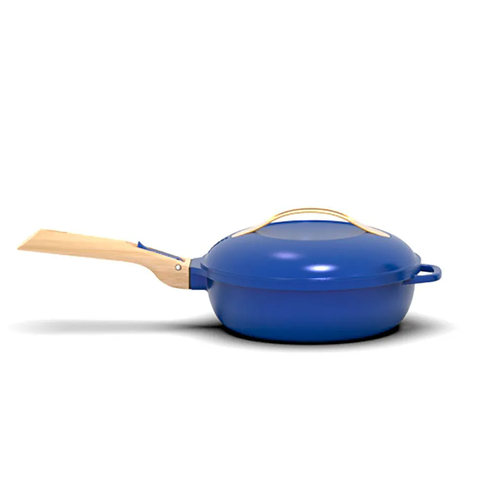 Poêle en aluminium saphir d24cm - La Fabuleuse