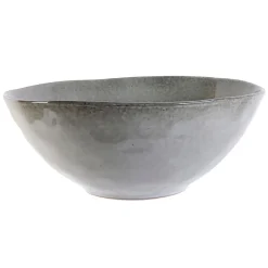 Saladier en grès gris d28cm - Au grès du temps