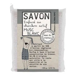 Savonnette parfumée musc blanc 100gr