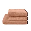 Serviette de bain en coton cimarron 50x100cm - Issey