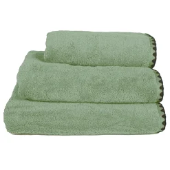 Serviette de bain en coton amande 70x130cm - Issey