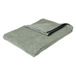 Serviette de douche en coton celadon 90x140cm - Issey