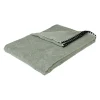 Serviette de toilette en coton celadon 50x100cm - Issey