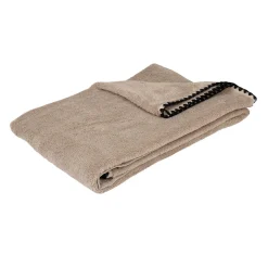 Serviette de toilette en coton couleur lin 50x100cm - Issey