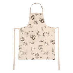 Tablier en coton et lin 68x88cm - Marie-Lise