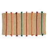 Tapis en jute et coton multicolore 140x70cm - Seguia