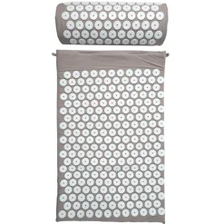 Tapis et oreiller d'acupression avec sac de transport